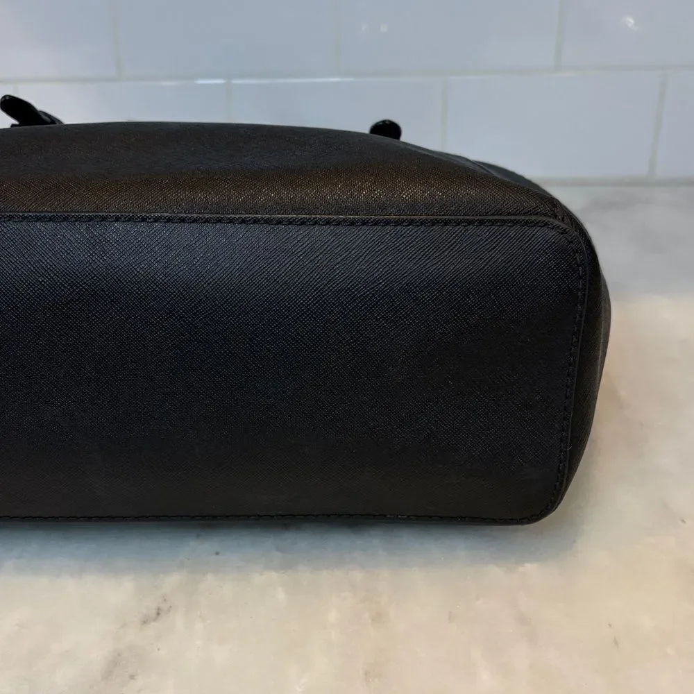 Michael Kors Bag Purse Handbag Leather Pocketbook Jet Set Saffiano Tote Bag